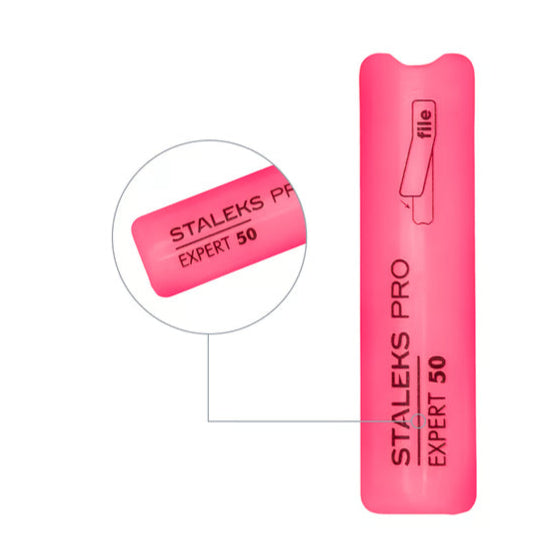 STALEKS - Short Beveled Plastic Base For Nail File EXPERT 50