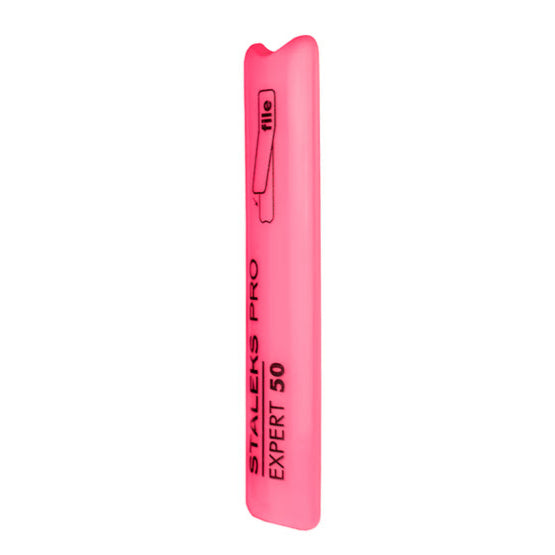 STALEKS - Short Beveled Plastic Base For Nail File EXPERT 50