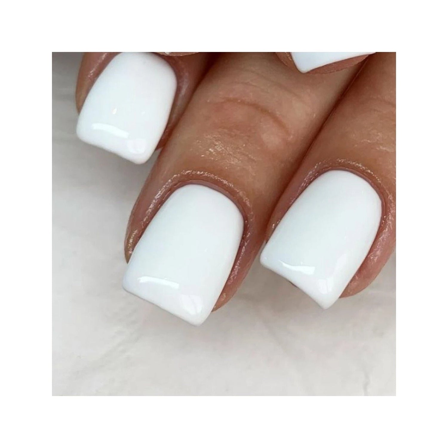 Daisy is a brilliant white gel polish