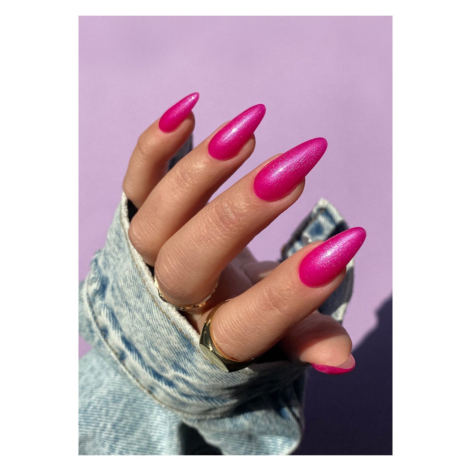 The GelBottle It’s Britney B*tch 20ml pink glitter gel polish professional nail color