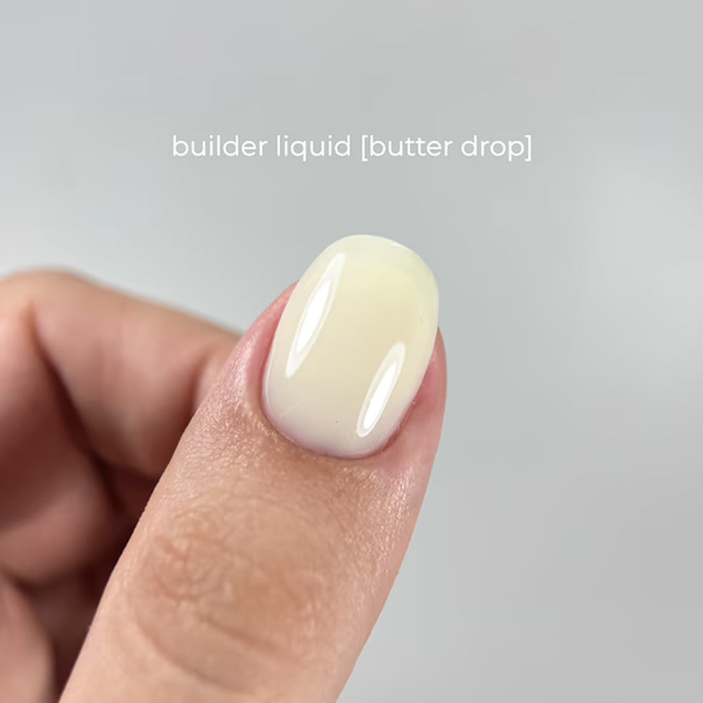 TOUCH Builder Liquid 31 Butter Drop, 15ml, label close-up