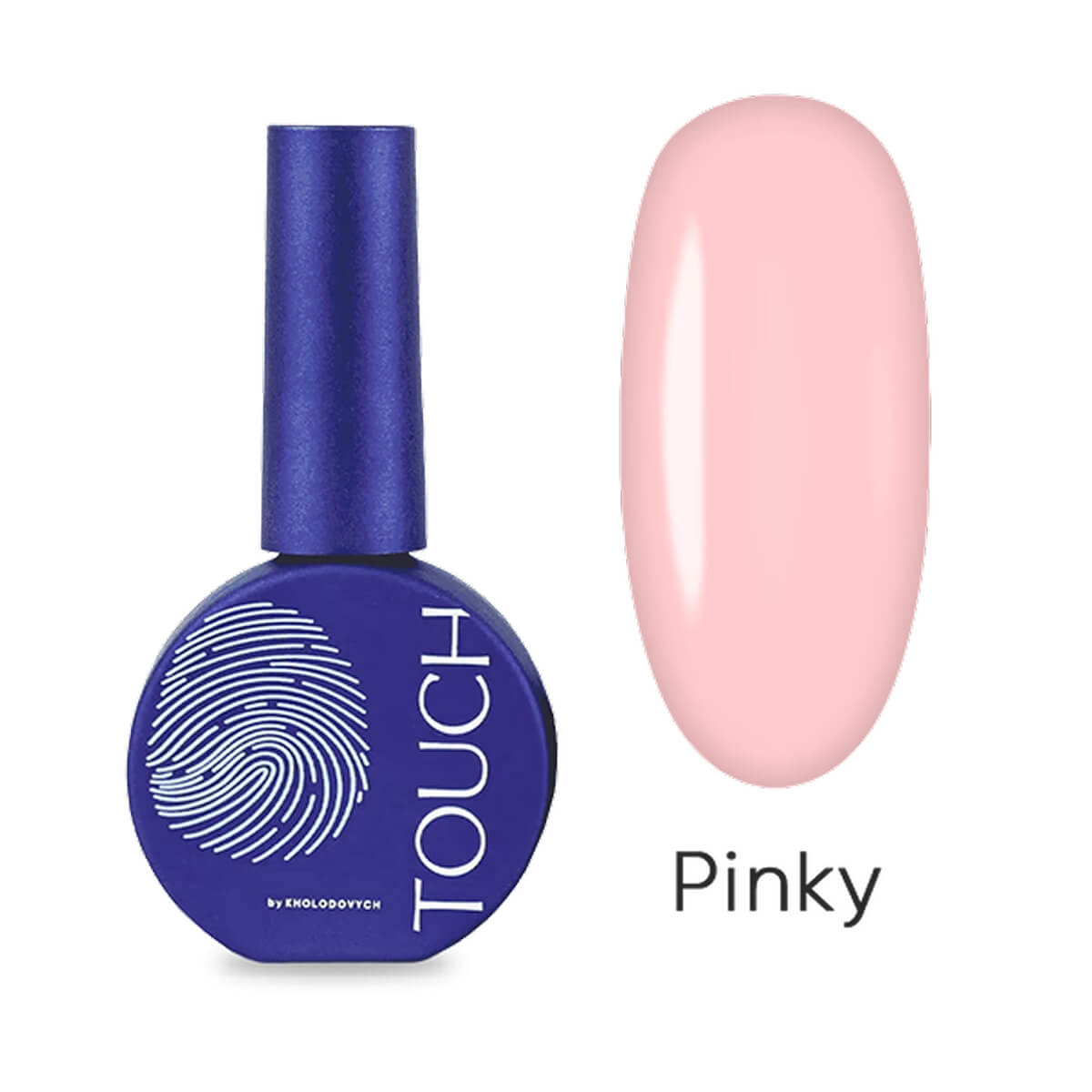 TOUCH Cover Base Pinky nude pink camouflage base coat, 13ml bottle