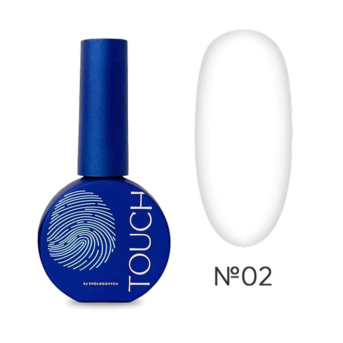TOUCH Gel Polish #02 classic white gel polish 9ml