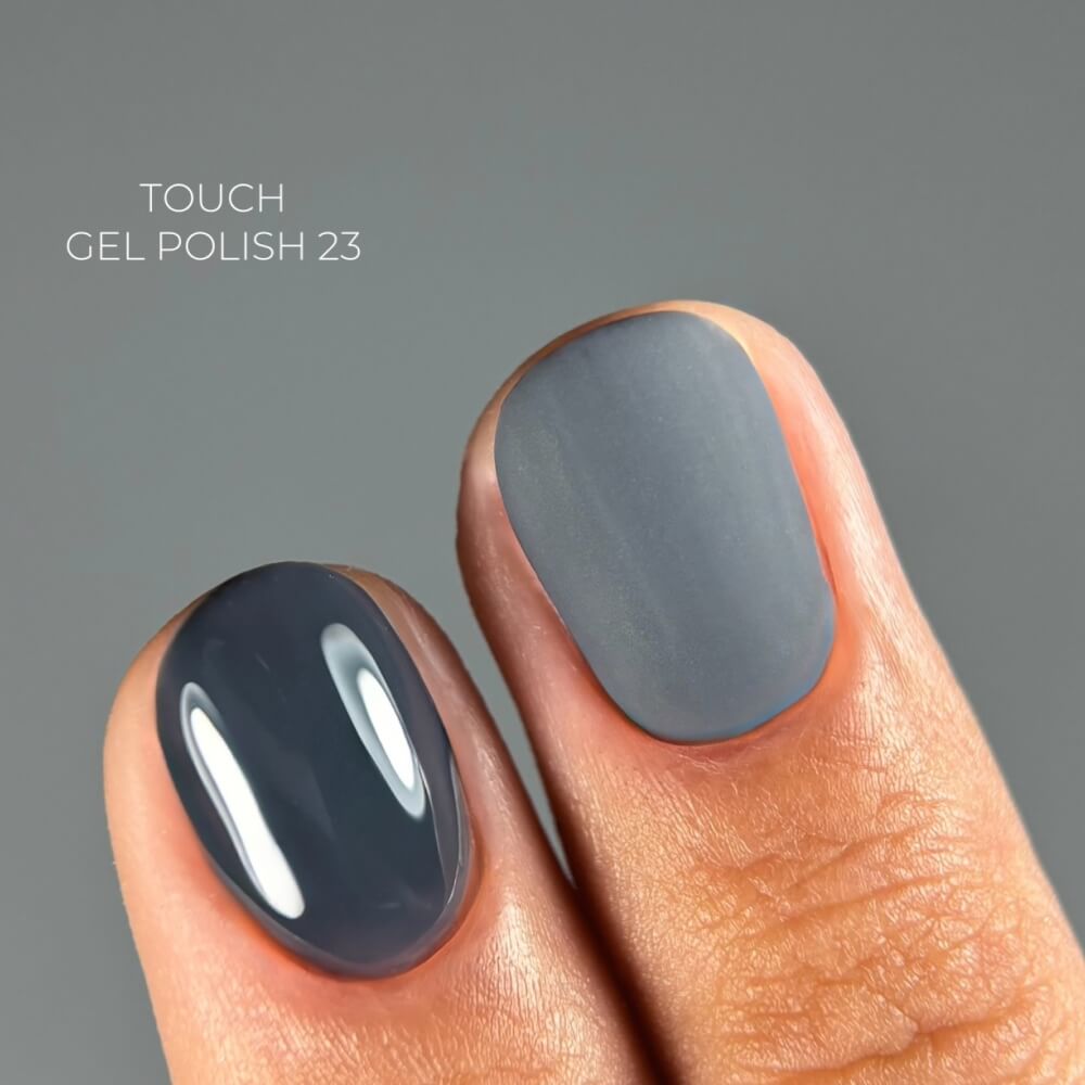 TOUCH Gel Polish 23 (Grey) – 9ml