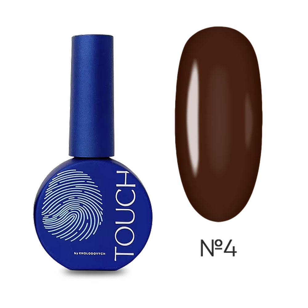 TOUCH Gel Polish One Step 04 – 3-in-1 Professional Pedicure Gel Polish