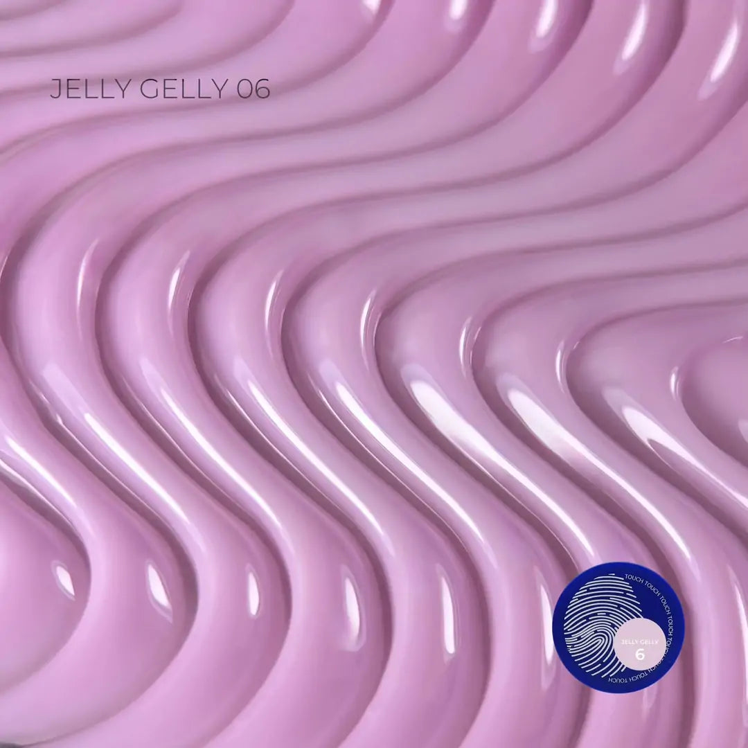TOUCH Jelly Gelly #6 is a professional lilac builder gel