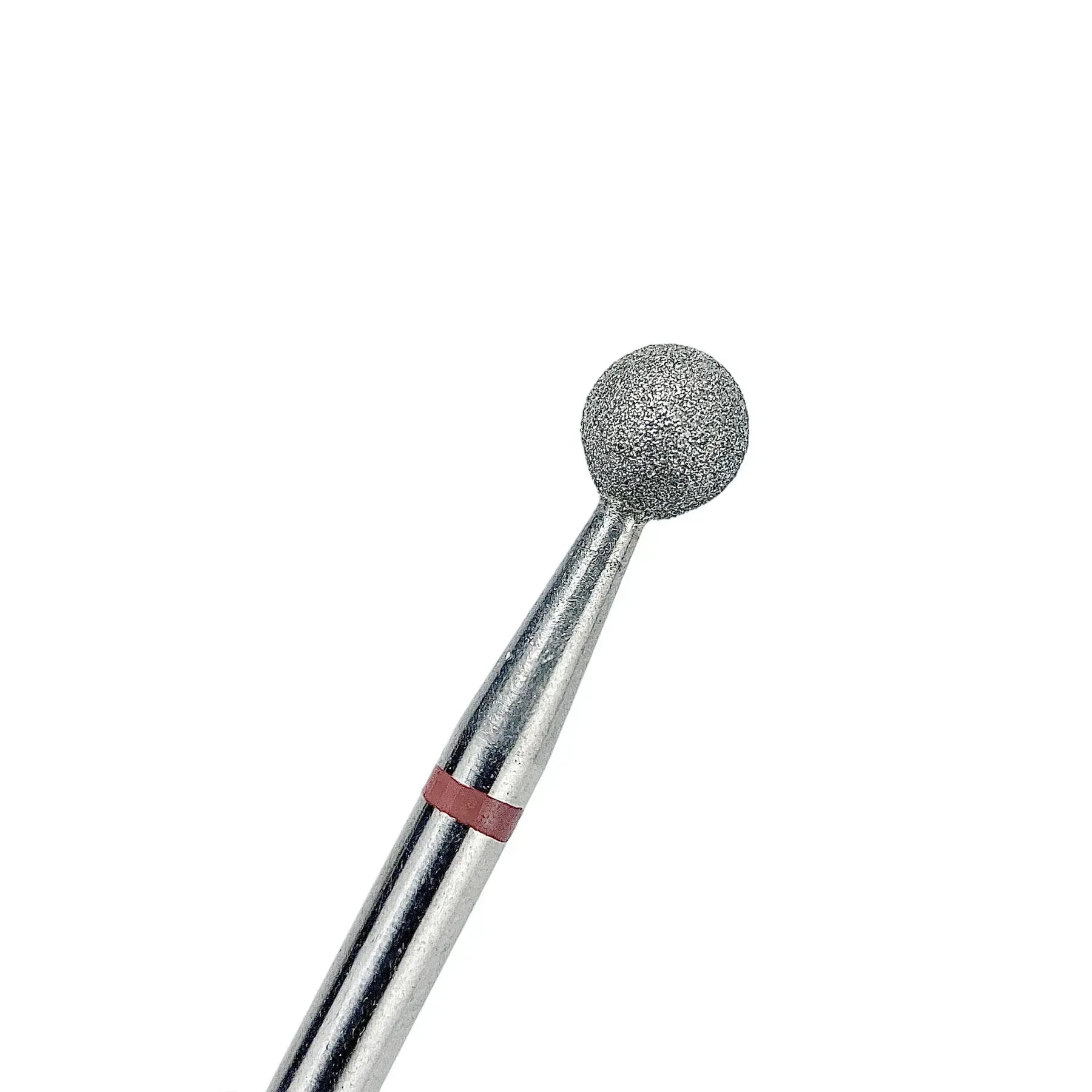 TOUCH Diamond Ball Nail Drill Bit Red 4.0 mm D040D-F