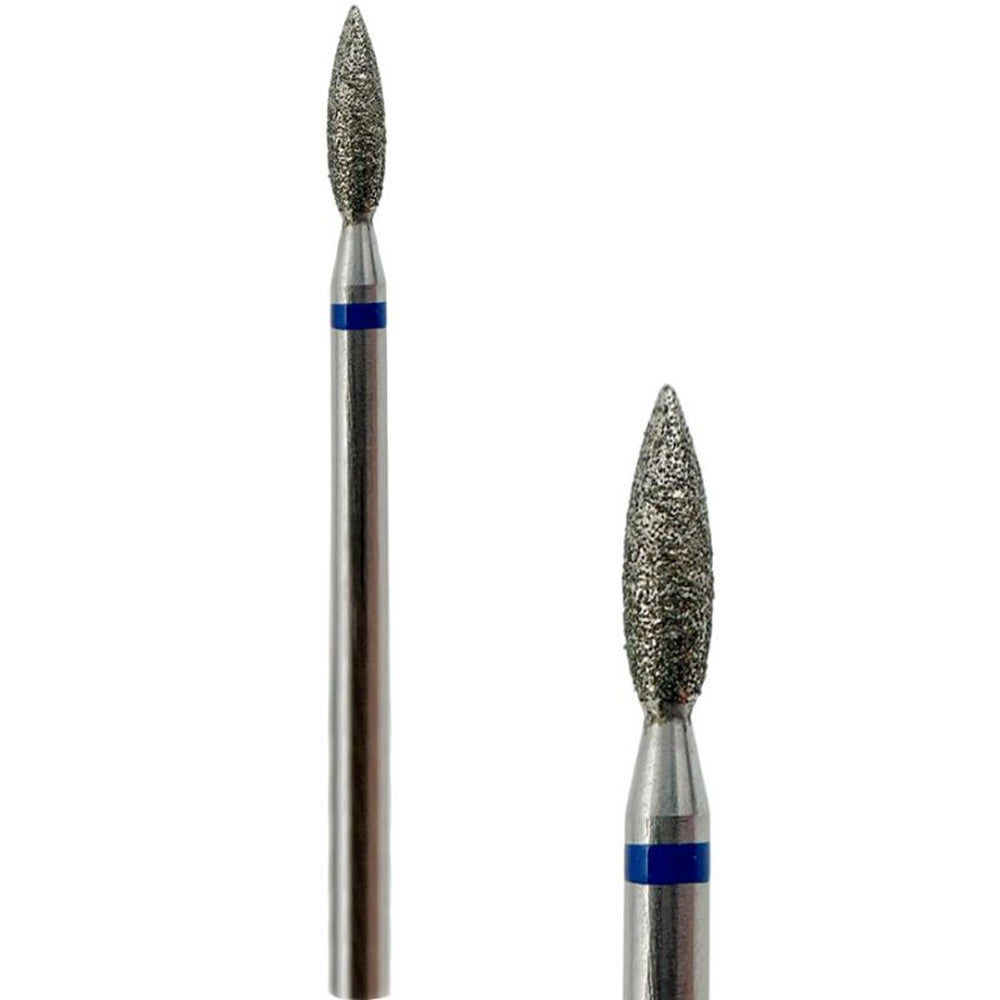 TOUCH Diamond Flame Nail Drill Bit 025 Blue H02509D-M