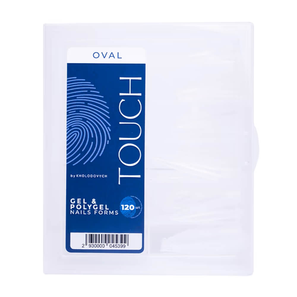 TOUCH Nail Extension Forms Oval 120pcs