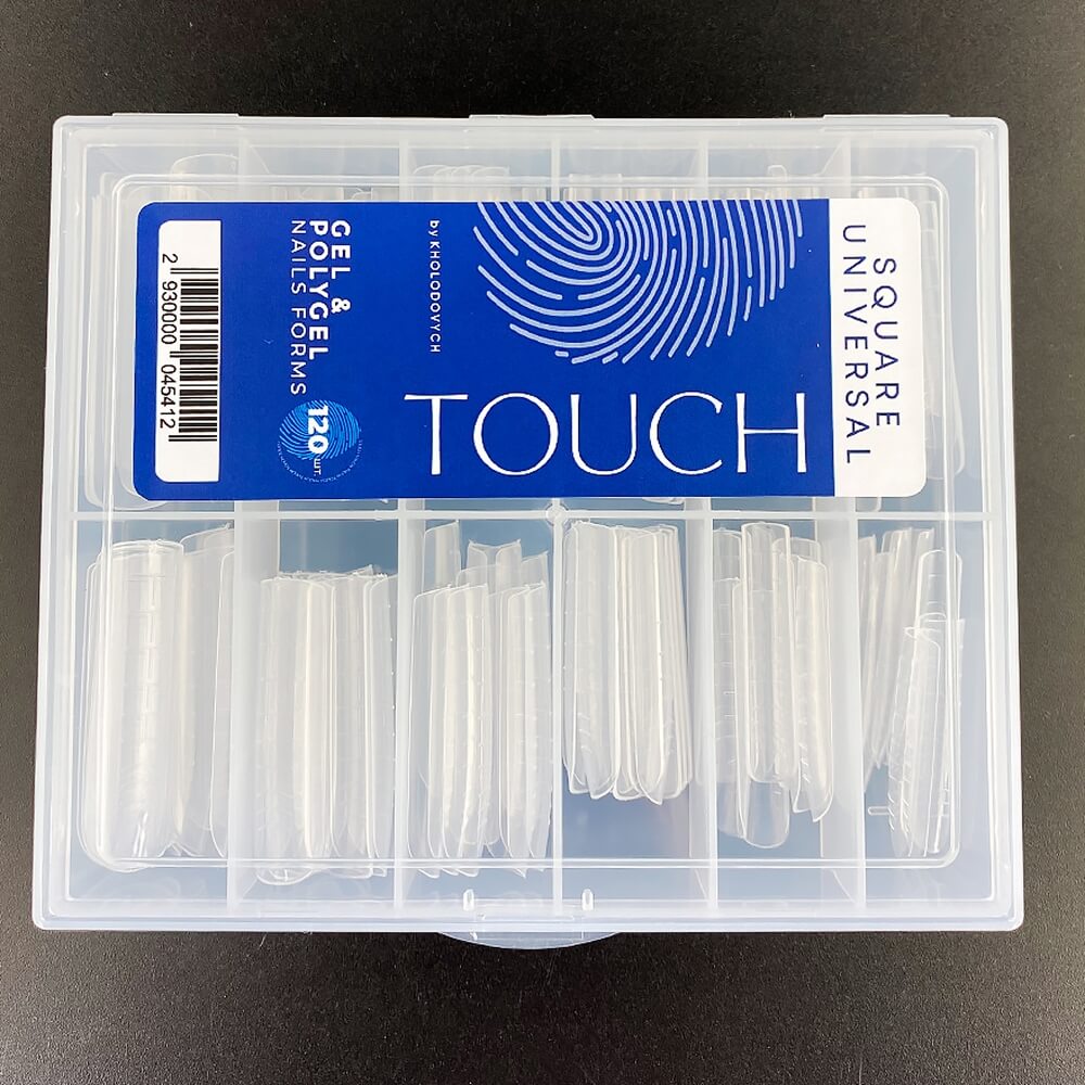TOUCH Square Universal Nail Forms 120pcs