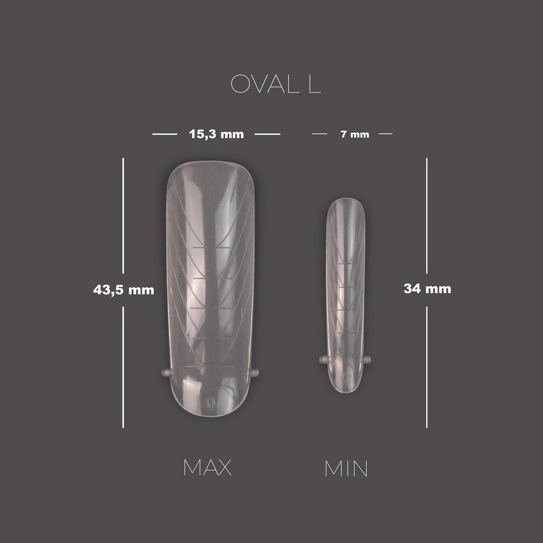 TOUCH Modeling Mix 12in1 reusable upper forms for professional nail sculpting