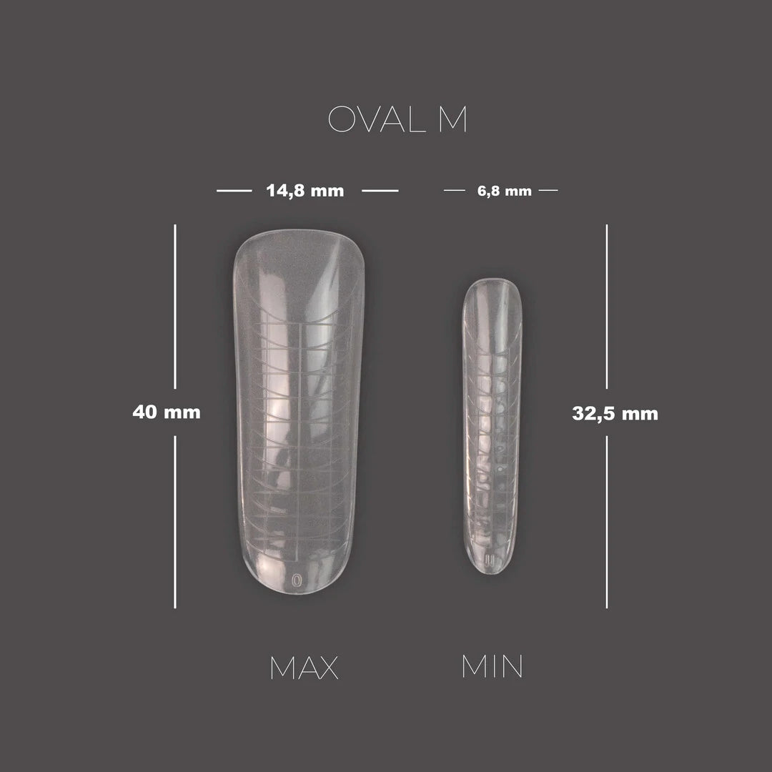 TOUCH 288pcs upper nail forms set for polygel and builder gel extensions