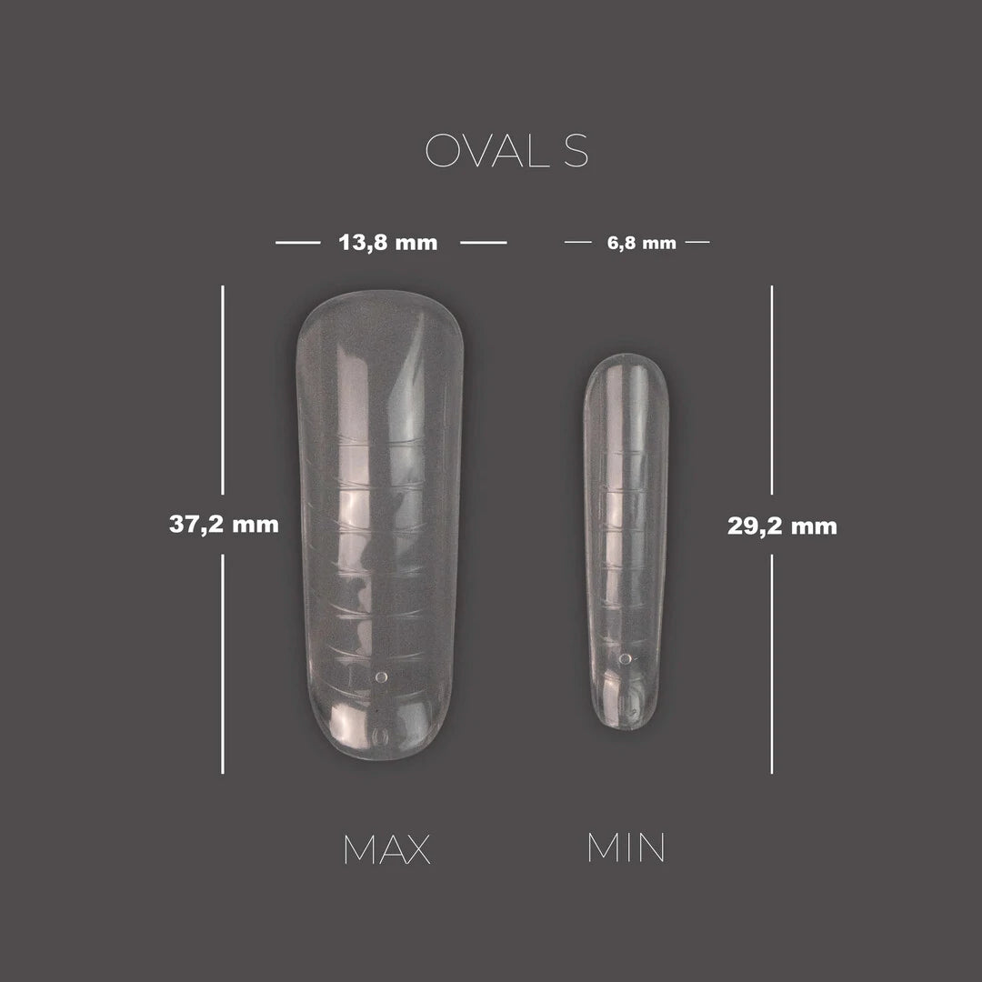TOUCH professional dual forms 12in1 for sculpted nail shapes and extensions