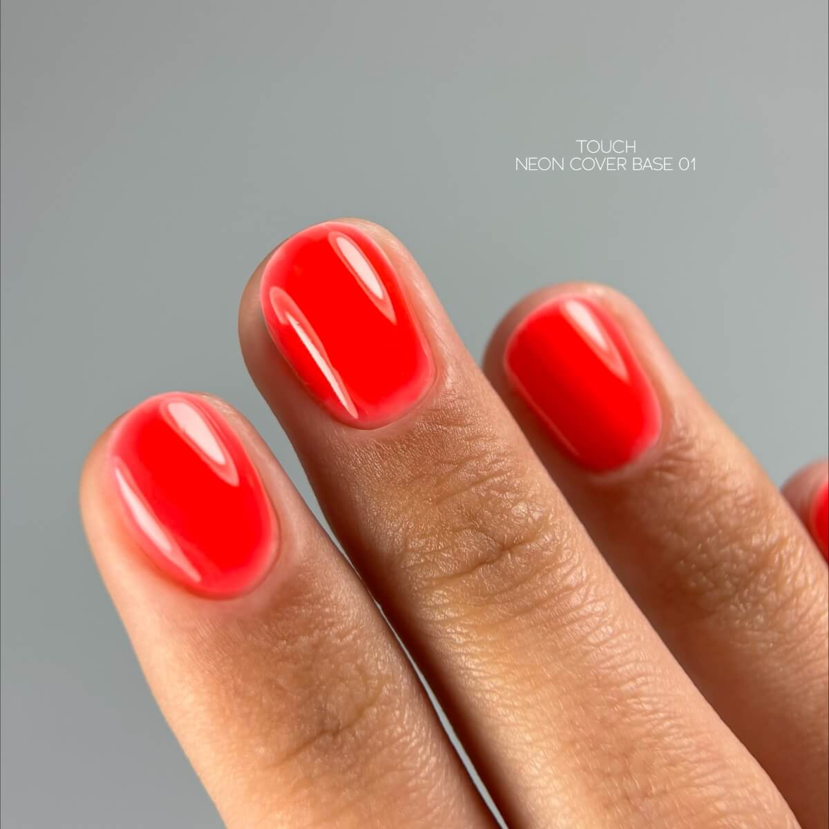 Professional red TOUCH #01 camouflage nail base with brush