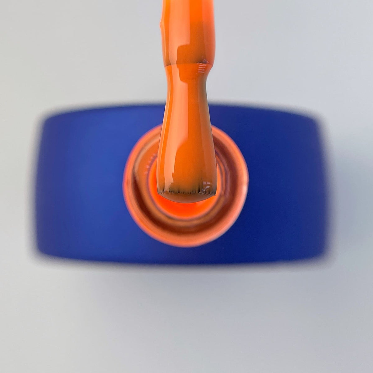 Bright orange TOUCH Neon Base #09 for nail leveling and color