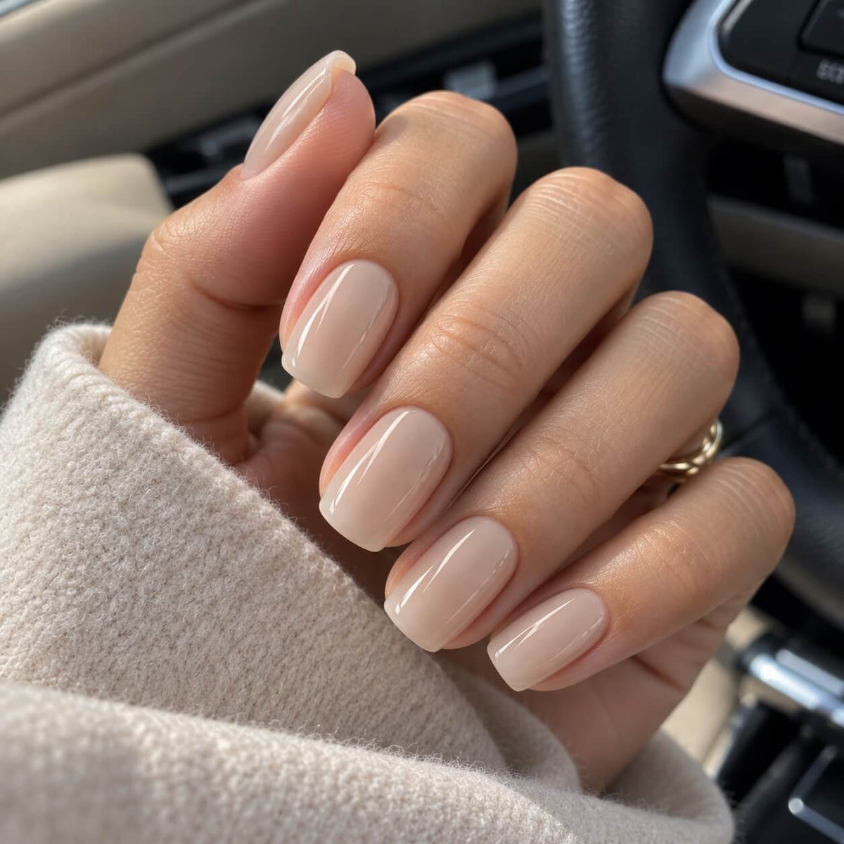 TOUCH Polygel Beige 30ml professional acrylic gel for nail extensions