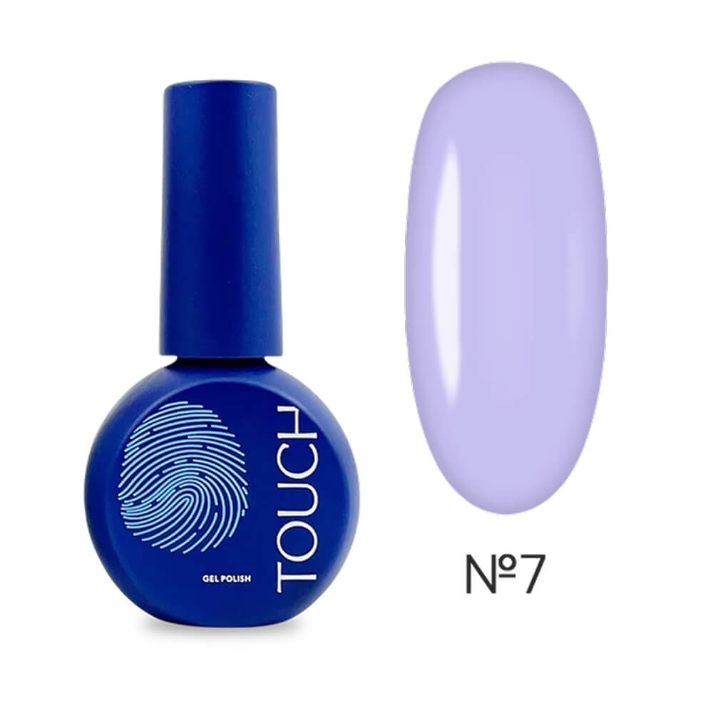 TOUCH Solo Gel Polish #7 purple pedicure nail color 9ml
