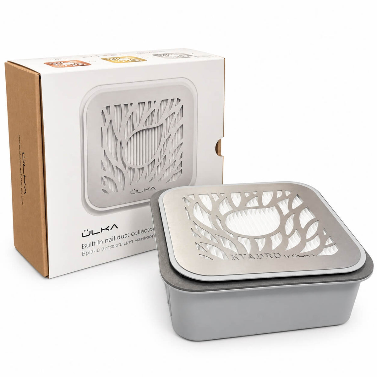 ULKA Gray Built-In Nail Dust Collector