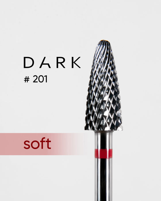 DARK - Milling Carbide Cutter TVS Dark #201 Red