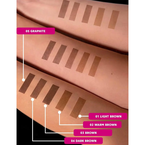 ZOLA - Eyebrow Tint With Collagen 04 Dark Brown, 5ml