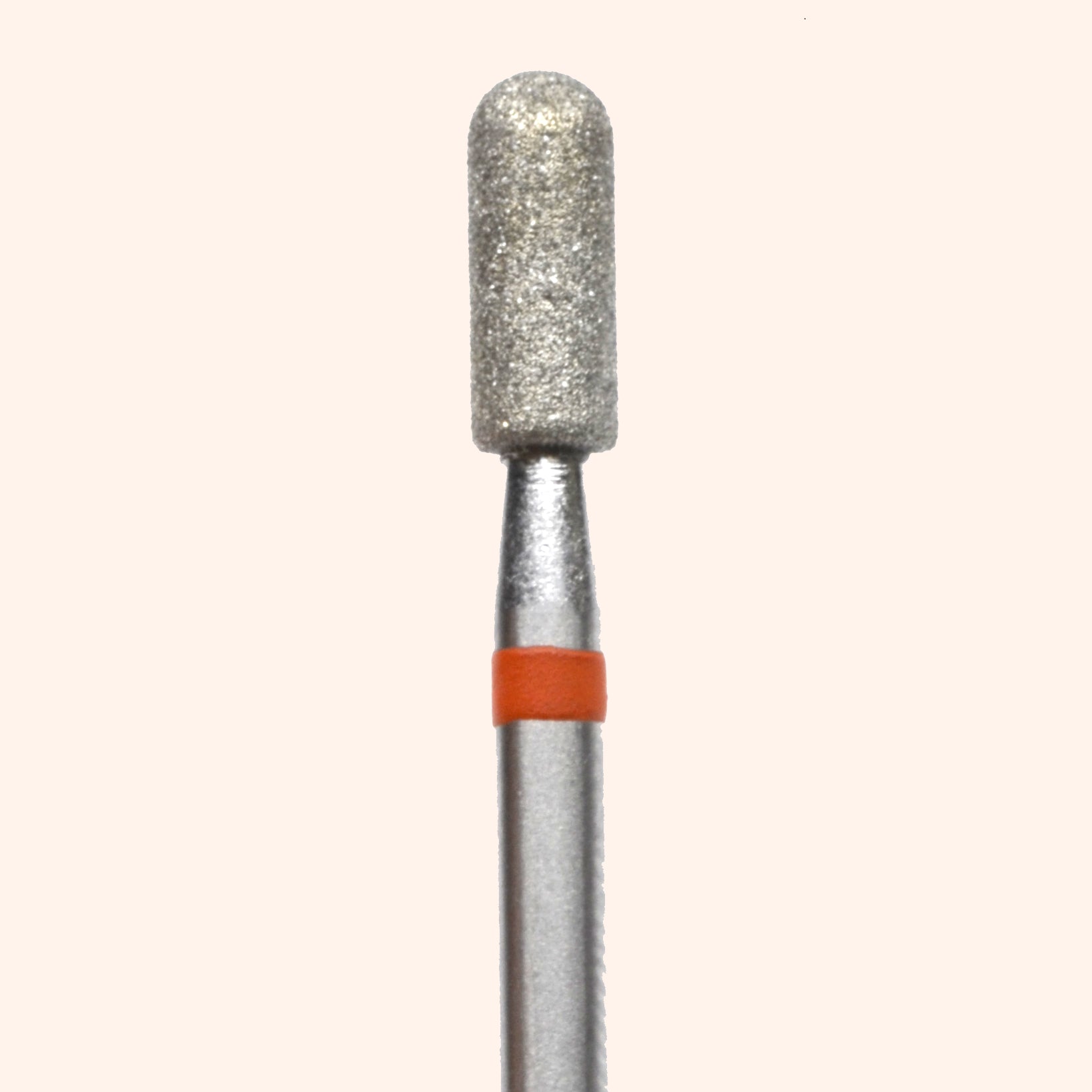 KMIZ - Diamond Nail Drill Bit Red Cylinder 3.1-8.0F (#129)