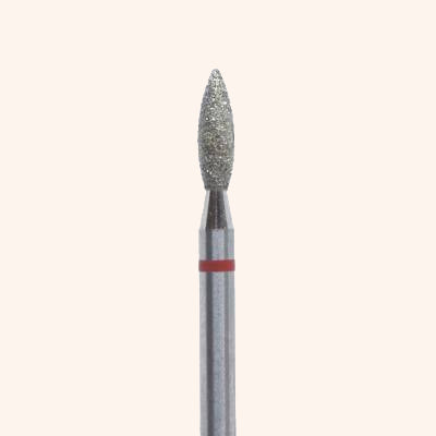 KMIZ - Diamond Nail Drill Bit Red Flame 2.5-8.0F(#114)