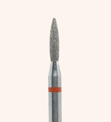 KMIZ - Diamond Nail Drill Bit Red Flame 1.8-8.0F(#109)