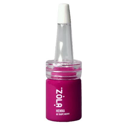 ZOLA - Professional Henna for Eyebrows 03 Taupe Brown, 5g