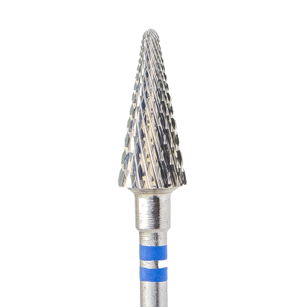 KMIZ - LEFT HANDED Tungsten Carbide Nail Bit Blue Cone TCO-Sp-L 060-M(#137)