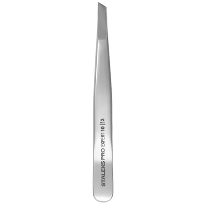 STALEKS PRO EXPERT 10 TYPE 3 EYEBROW TWEEZERS WIDE SLANT TE-10/3 - STALEKS™