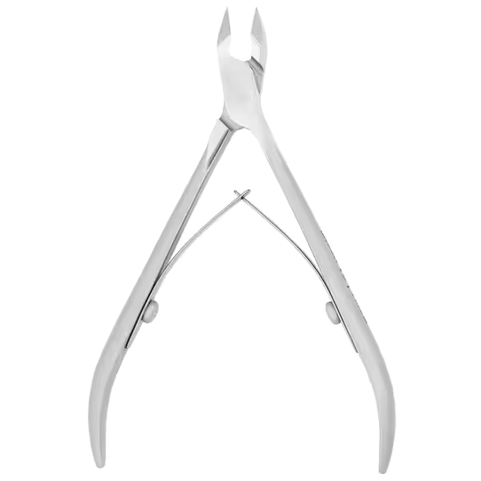 STALEKS Pro Smart 10 Cuticle Nippers Full Jaw 0.27 Inch 7 mm Ns-10-7