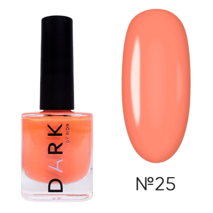 DARK Stamping Polish Neon Peach #25, 10ml