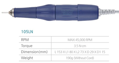 Strong 210 / 105LN Blue  45K RPM - SAESHIN