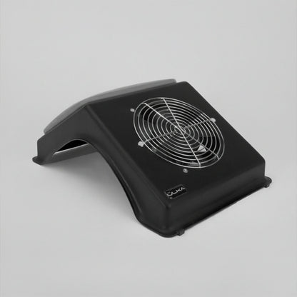ULKA SOFT X2 Desktop Nail Dust Collector Black with Gray Soft Pad