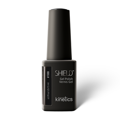 Kinetics - Gel Polish, SHIELD #188 JET BLACK