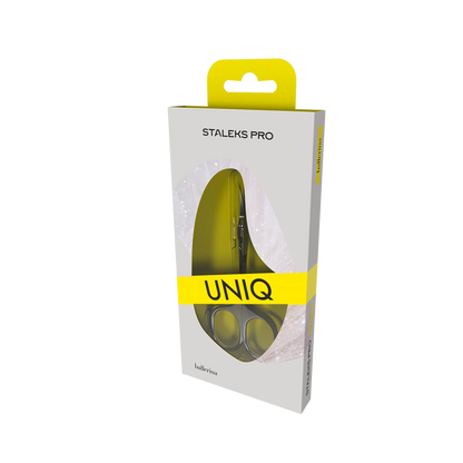 Professional Cuticle Scissors "Ballerina" UNIQ 10 TYPE 4 -SQ-10/4- STALEKS