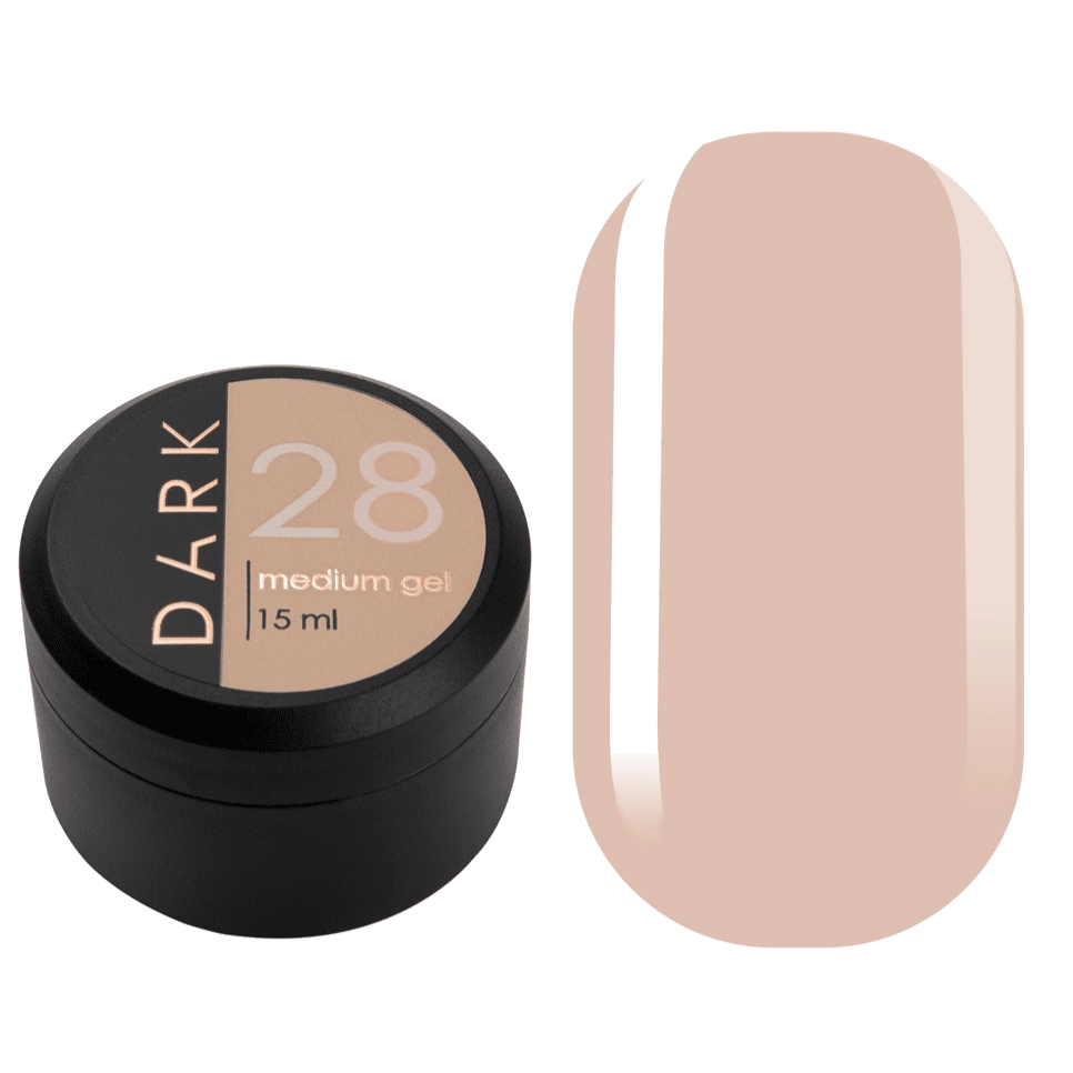 DARK Medium Gel #28, 15ml and 30ml