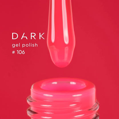 DARK Gel Polish #106, 6ml and 10ml
