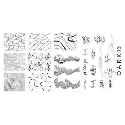 DARK - Stamping Plate 13