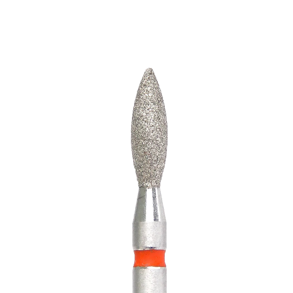 KMIZ - Diamond Nail Drill Bit Red Flame 2.5-8.0F(#114)