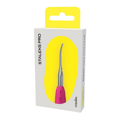 Working Part Of The Pusher Combo UNIQ 35 Narrow Toenail File With A Bent End -STALEKS