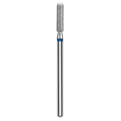 DIAMOND NAIL DRILL BIT, "ROUNDED CYLINDER", BLUE, HEAD DIAMETER 2,5/10MM (FA30B025/10) - STALEKS™