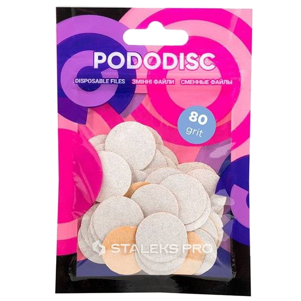 REFILL PADS FOR PEDICURE DISC STALEKS PRO M (50 PCS) PDF-20 - STALEKS™