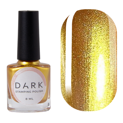 DARK Stamping Polish Gold #04, 10ml
