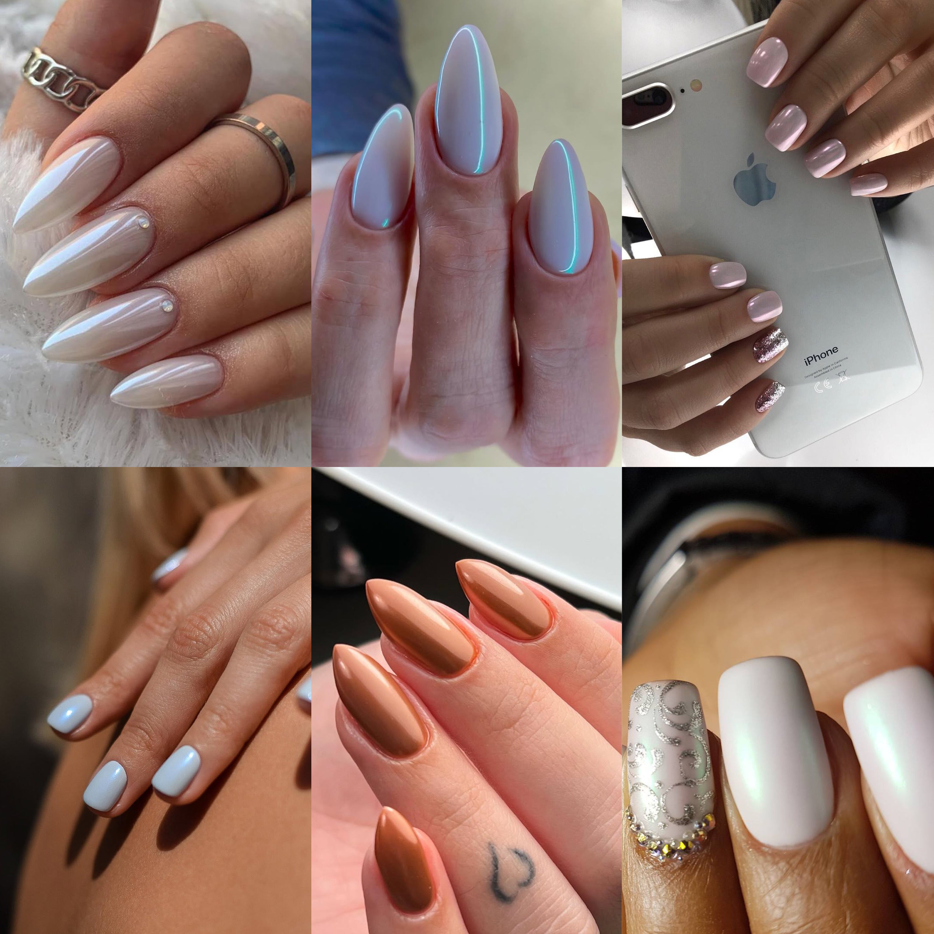 Akzentz - Gel-Play Pearlescent Powder Kit (6 x 1g)