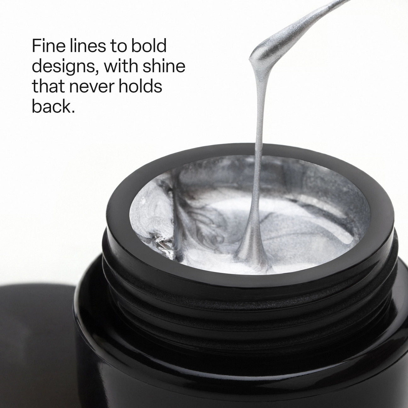 Apres Artiste Gel - Metallic Silver