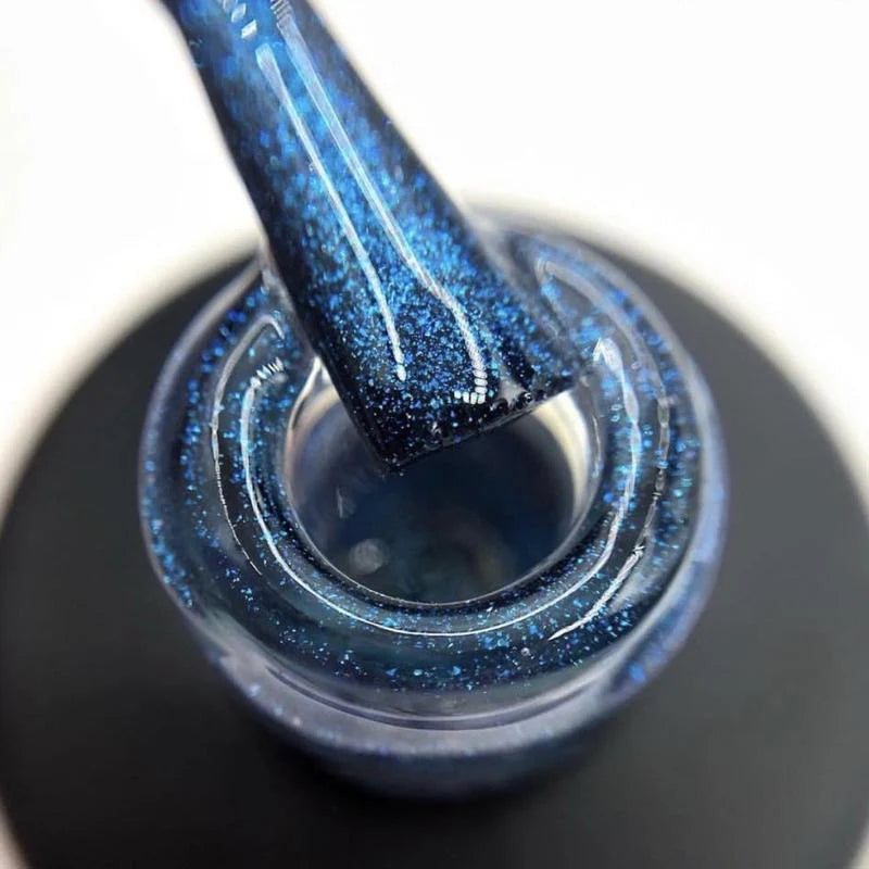 Luxio - Blue Effects Shimmer Top Gel