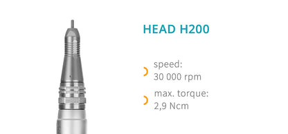 Saeyang Marathon K35 Mini + H200 30k RPM + Pedal — E-File Nail Drill Machine