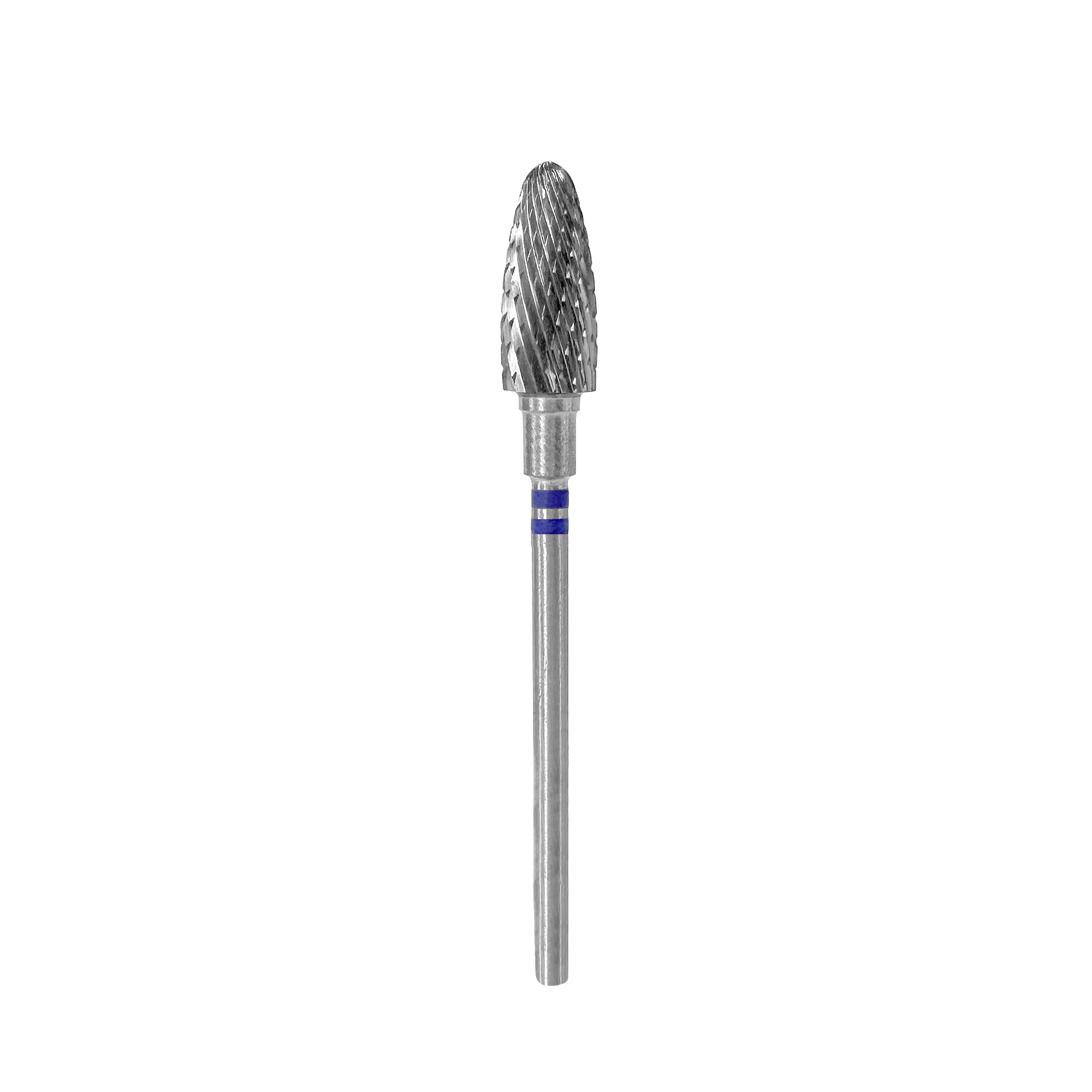 LEFT HANDED CARBIDE NAIL DRILL BIT, "CORN", BLUE, HEAD DIAMETER 6/14MM (FT91B060/14) #318 - STALEKS™