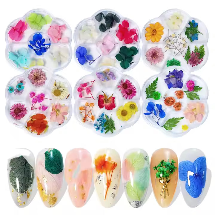 DIY Natural Real 3D Dried Flower